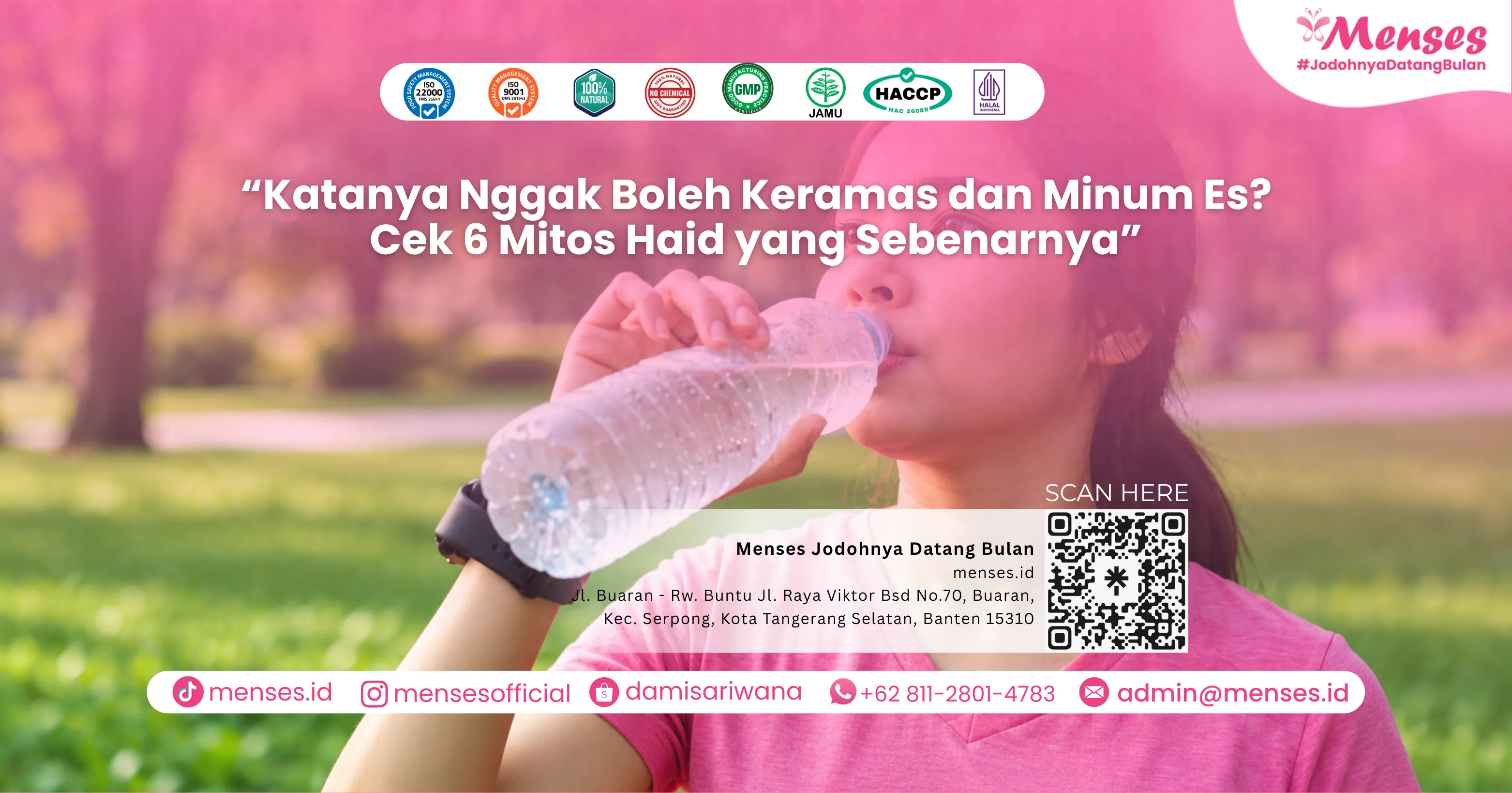 Katanya Nggak Boleh Keramas dan Minum Es? Cek 6 Mitos Haid yang Sebenarnya