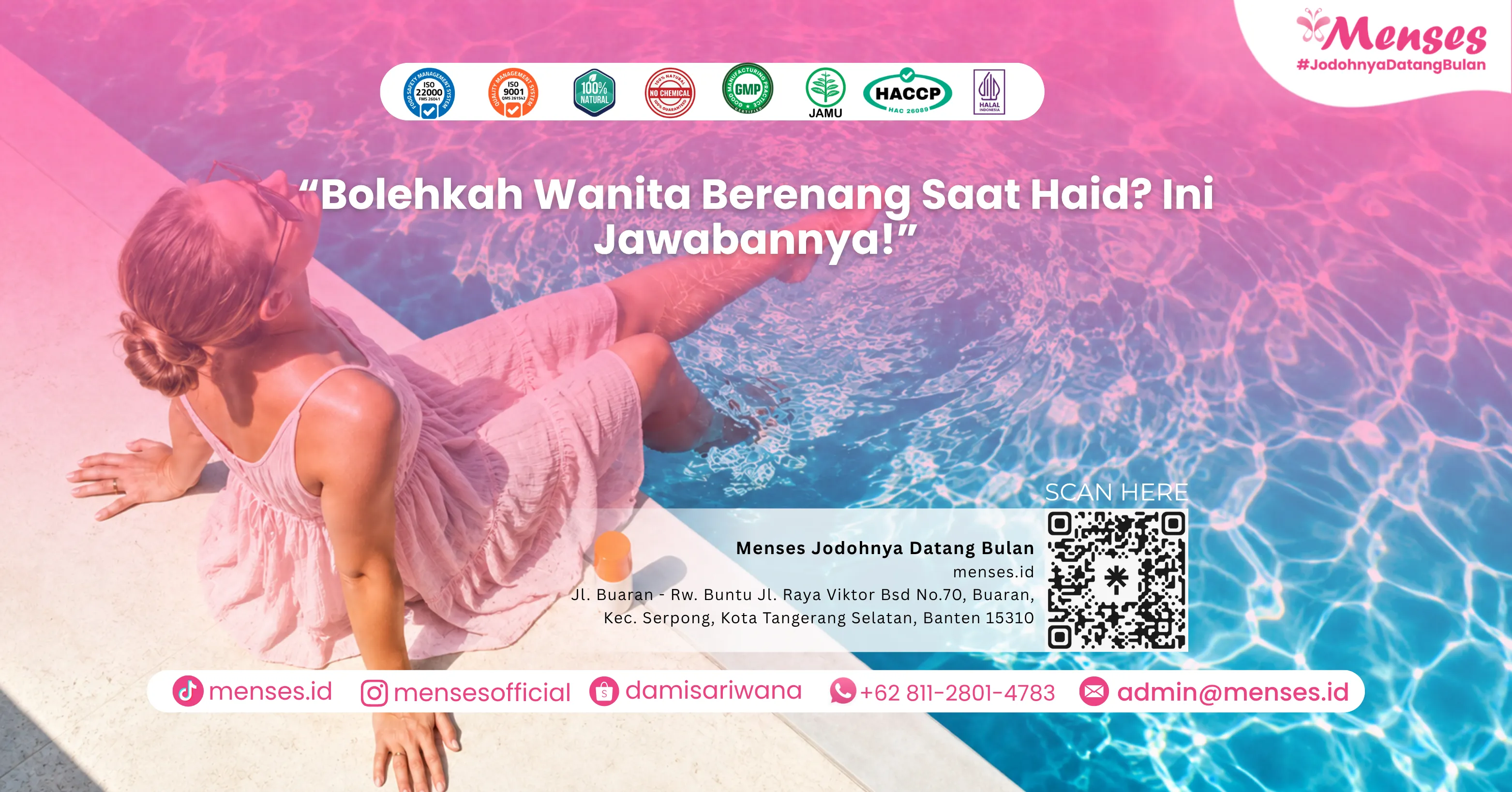 Bolehkah Wanita Berenang Saat Haid? Ini Jawabannya!
